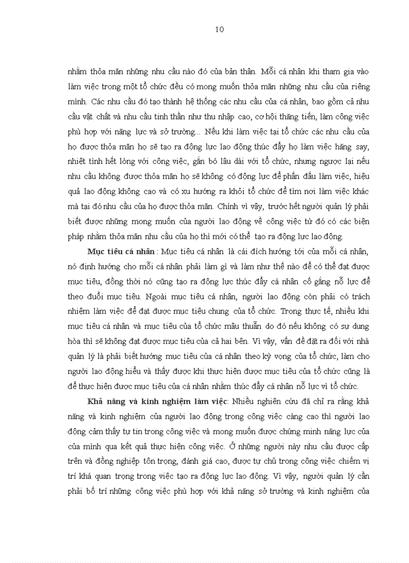 image for page Hoàn thiện công tác tạo động lực cho người lao động tại tổng công ty xi măng việt nam