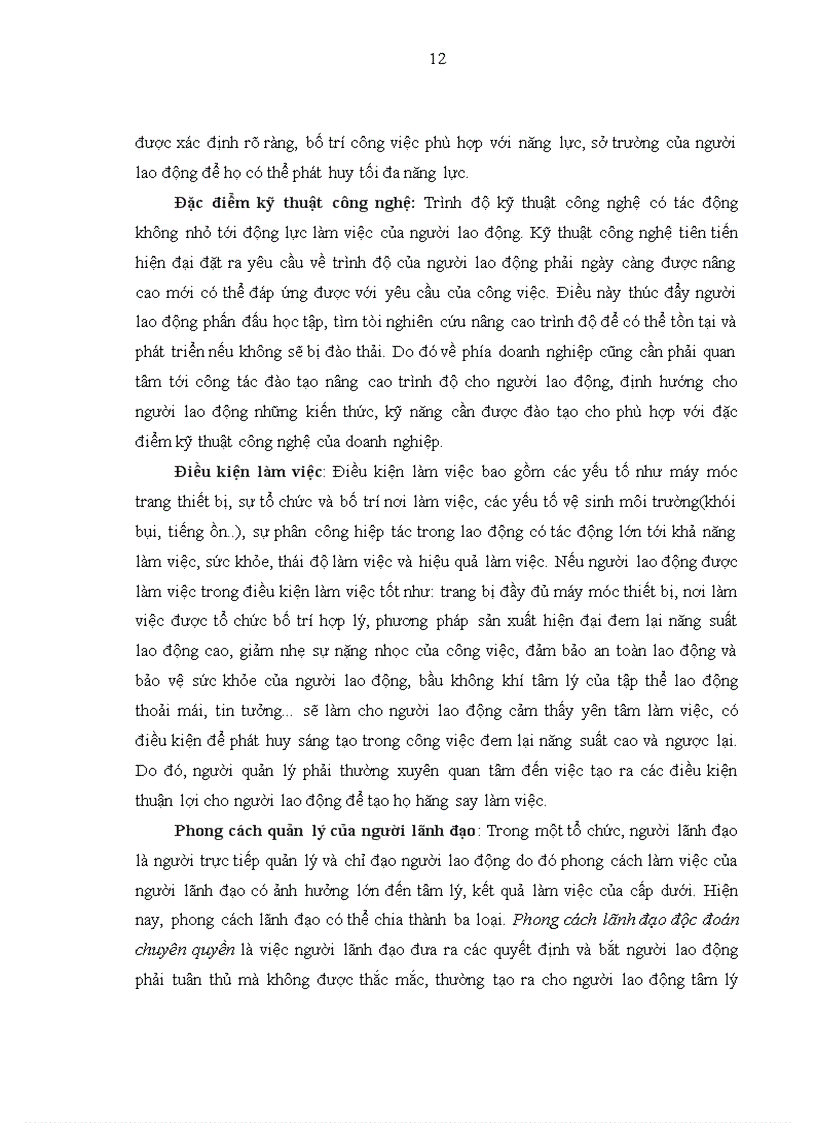 image for page Hoàn thiện công tác tạo động lực cho người lao động tại tổng công ty xi măng việt nam