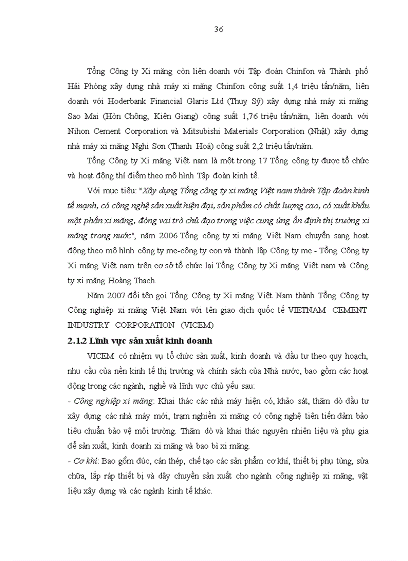 image for page Hoàn thiện công tác tạo động lực cho người lao động tại tổng công ty xi măng việt nam