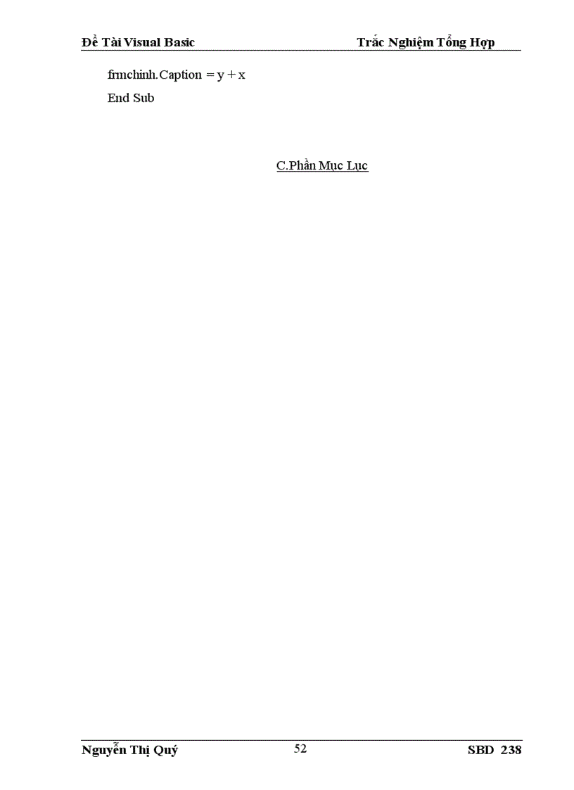 image for page Đề Tài Visual Basic