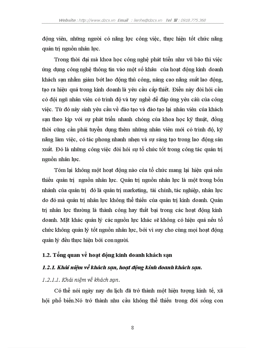 image for page Quản trị nhân sự tại Khách sạn Sao Mai Thực trạng và giải pháp