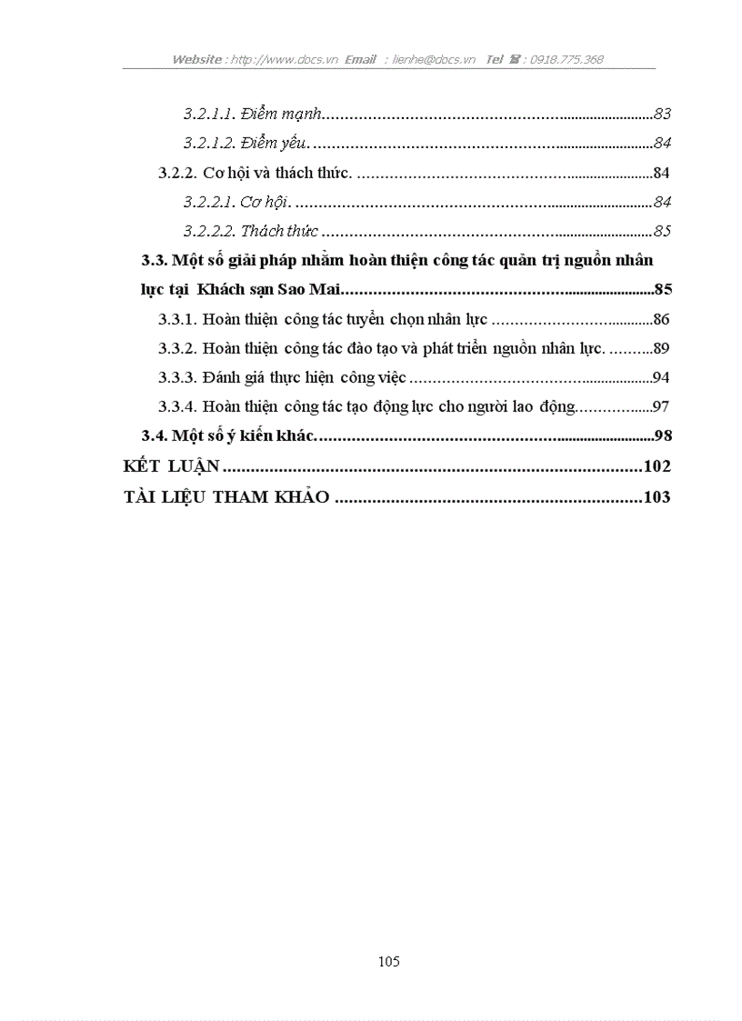 image for page Quản trị nhân sự tại Khách sạn Sao Mai Thực trạng và giải pháp