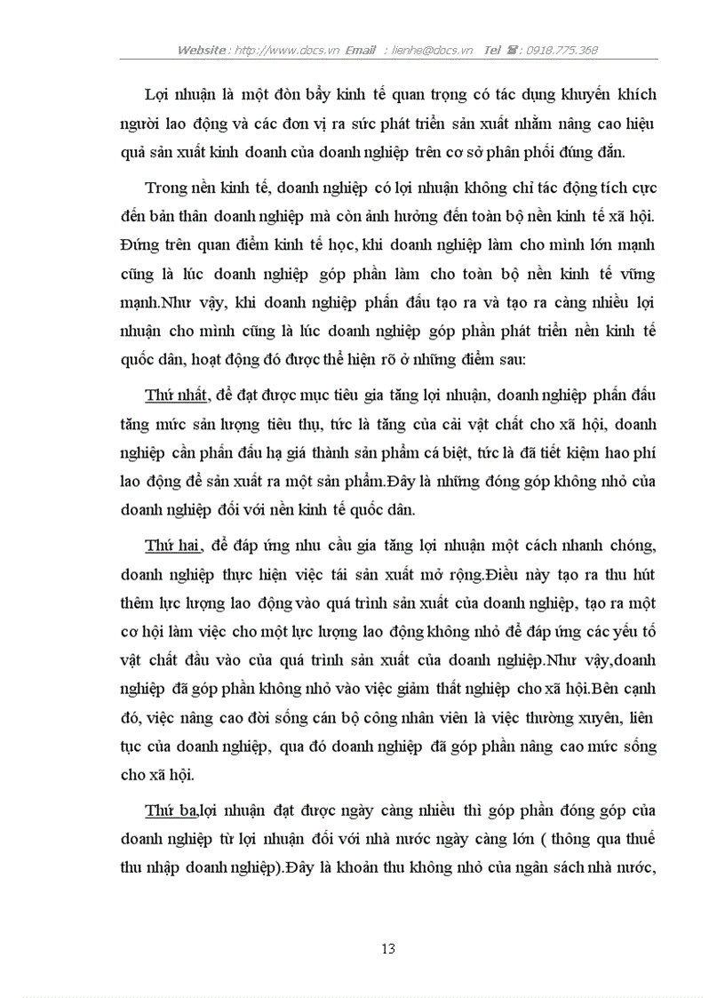 image for page Một số giải pháp nhằm tăng lợi nhuận tại Công ty CP Thương mại và tổng hợp I Hà Tây