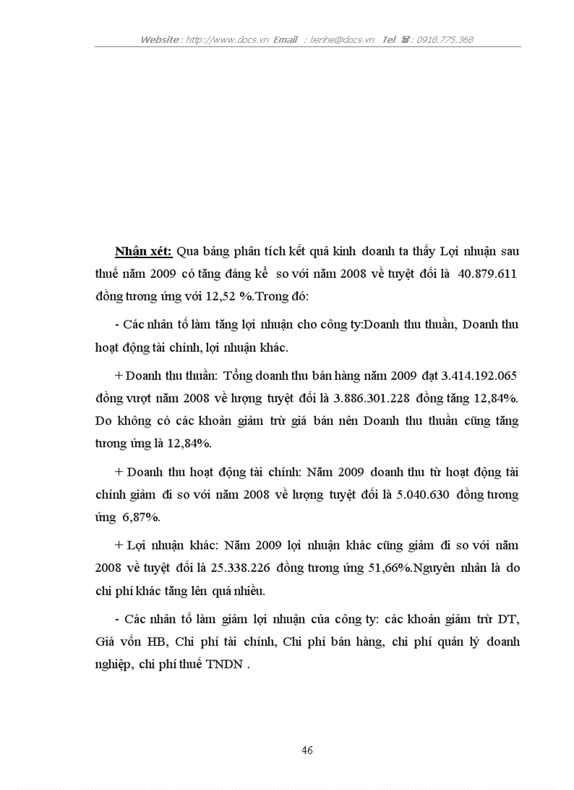 image for page Một số giải pháp nhằm tăng lợi nhuận tại Công ty CP Thương mại và tổng hợp I Hà Tây