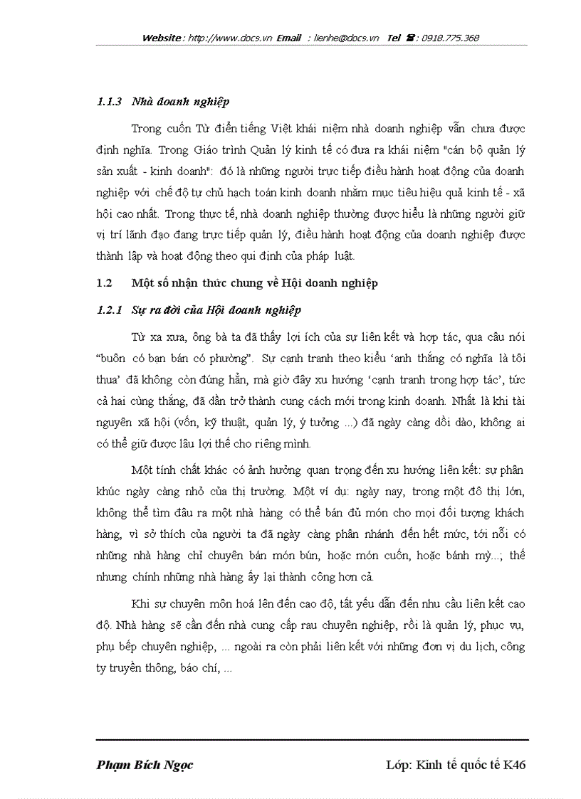 image for page Thực trạng và giải pháp nâng cao hiệu quả hoạt động của các Hiệp hội doanh nghiệp Việt Nam trong điều kiện hội nhập kinh tế quốc tế