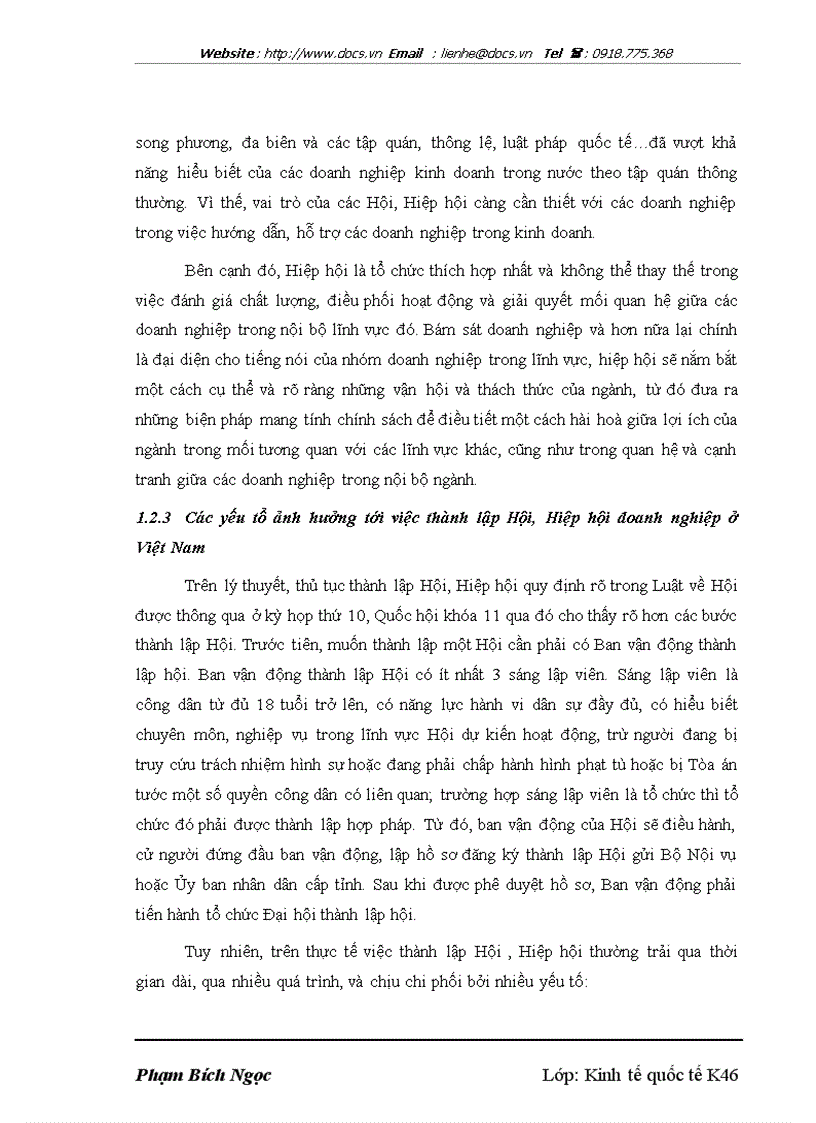image for page Thực trạng và giải pháp nâng cao hiệu quả hoạt động của các Hiệp hội doanh nghiệp Việt Nam trong điều kiện hội nhập kinh tế quốc tế