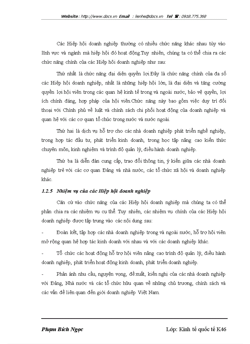 image for page Thực trạng và giải pháp nâng cao hiệu quả hoạt động của các Hiệp hội doanh nghiệp Việt Nam trong điều kiện hội nhập kinh tế quốc tế