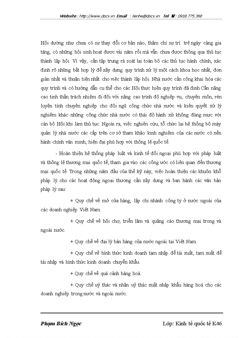 image for page Thực trạng và giải pháp nâng cao hiệu quả hoạt động của các Hiệp hội doanh nghiệp Việt Nam trong điều kiện hội nhập kinh tế quốc tế