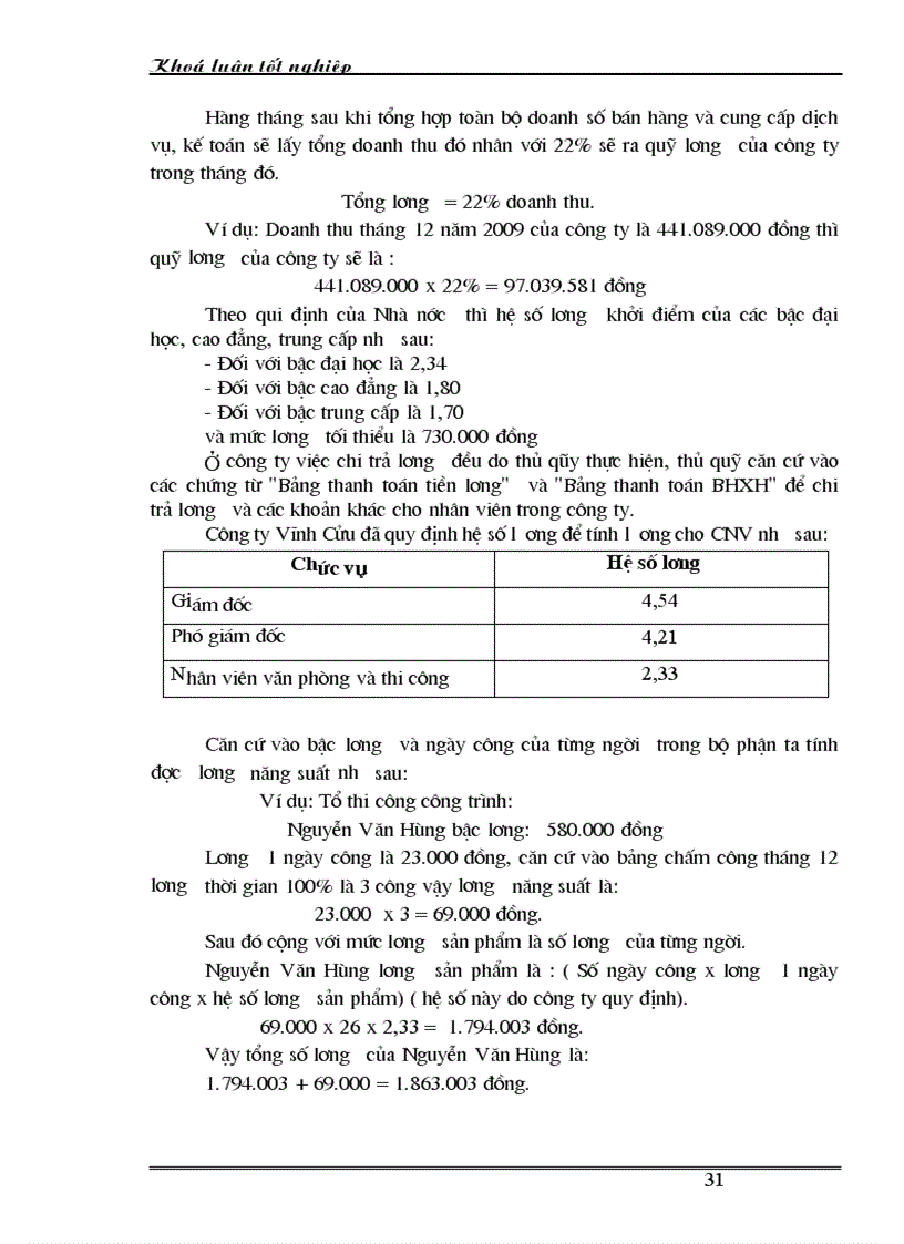 image for page Kế toán tiền lương và các khoản trích theo lương tại công ty TNHH xây dựng và thương mại vật liệu Vĩnh Cửu
