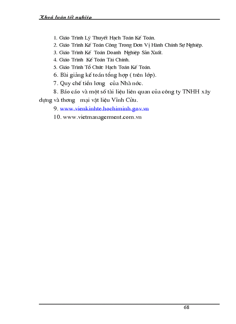 image for page Kế toán tiền lương và các khoản trích theo lương tại công ty TNHH xây dựng và thương mại vật liệu Vĩnh Cửu