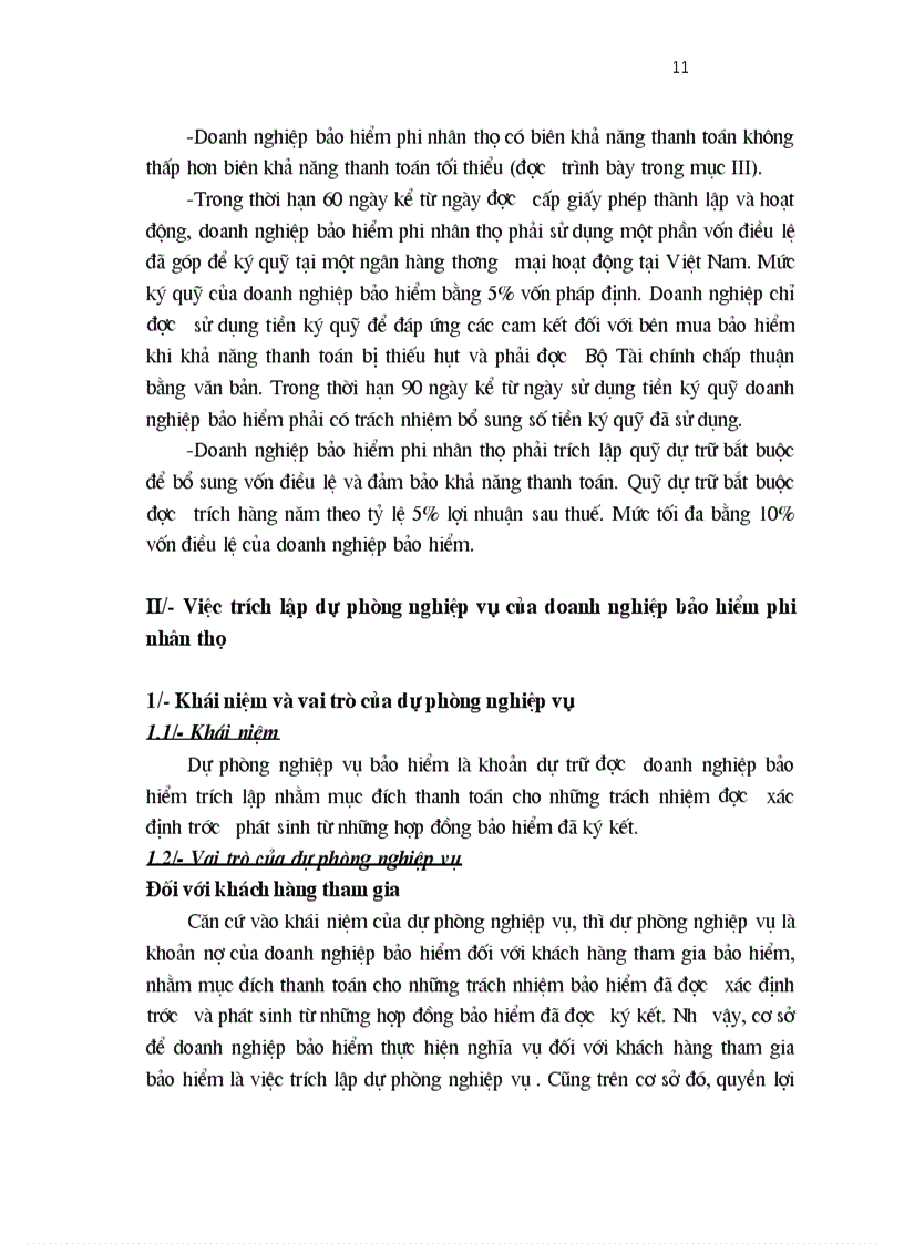 image for page 1số vấn đề về đảm bảo khả năng thanh toán của C ty CP bảo hiểm Petrolimex PJICO