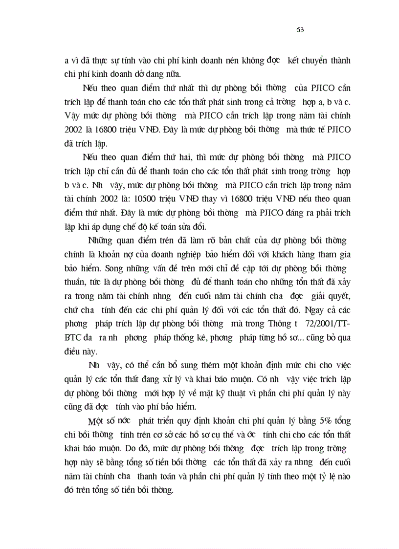 image for page 1số vấn đề về đảm bảo khả năng thanh toán của C ty CP bảo hiểm Petrolimex PJICO