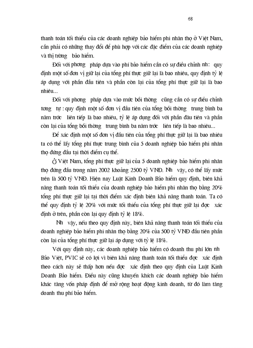 image for page 1số vấn đề về đảm bảo khả năng thanh toán của C ty CP bảo hiểm Petrolimex PJICO