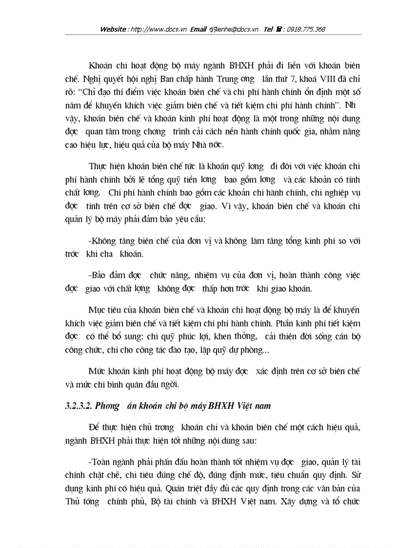 image for page Phương hướng hoàn thiện chính sách tài chính BHXH ở VN