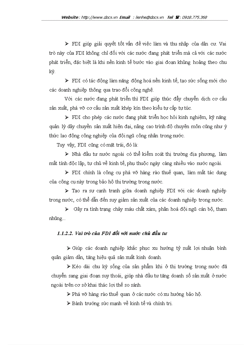image for page Thực trạng và giải pháp thu hút FDI từ Hoa Kỳ vào tỉnh Hà Tây trong điều kiện hội nhập kinh tế quốc tế