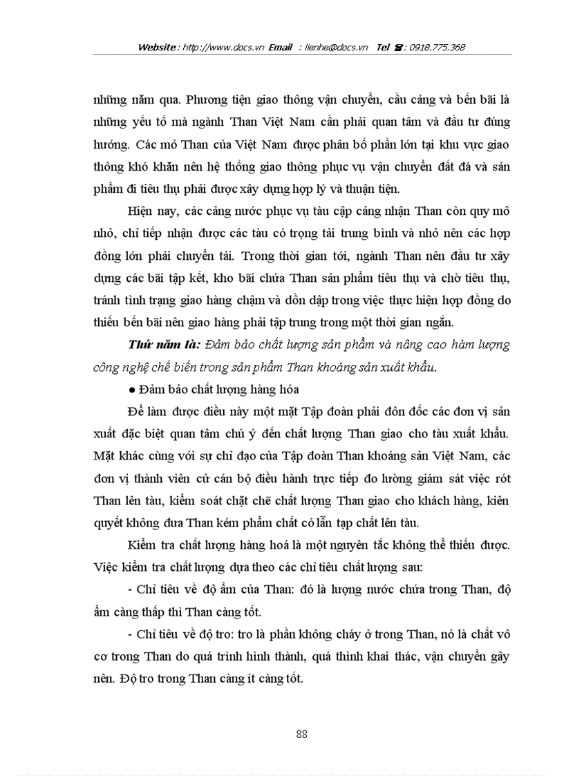 image for page Hoạt động xuất khẩuThan khoáng sản Việt Nam trong giai đoạn từ năm 2001 đến nay