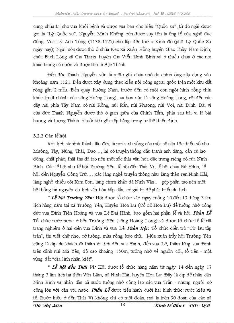 image for page Đầu tư phát triển ngành du lịch tỉnh Ninh Bình