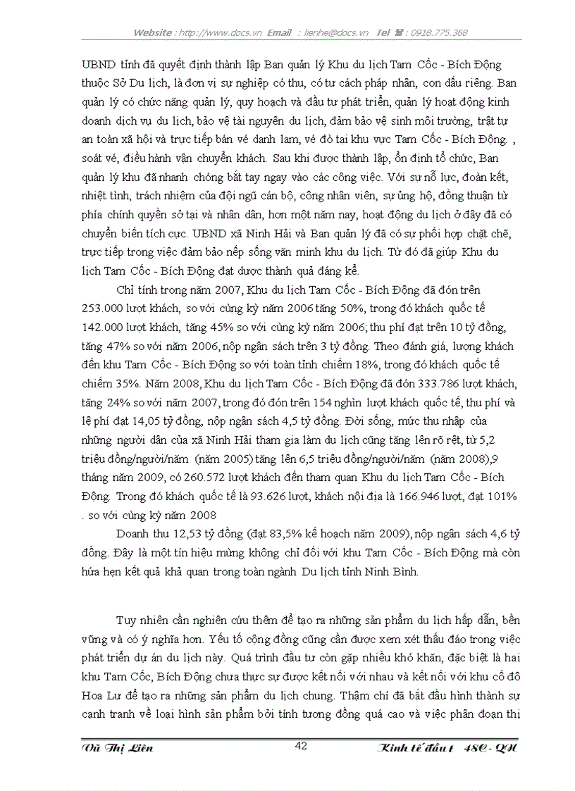 image for page Đầu tư phát triển ngành du lịch tỉnh Ninh Bình