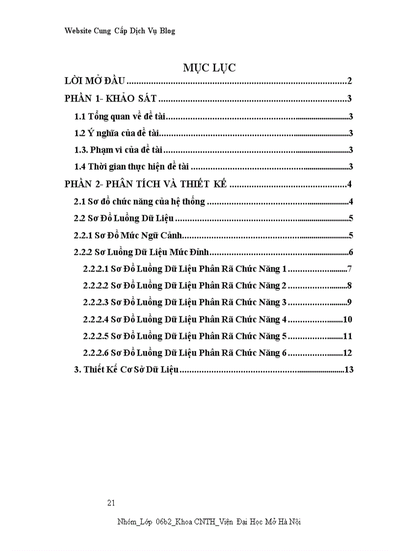 image for page Website cung cấp dịch vụ blog