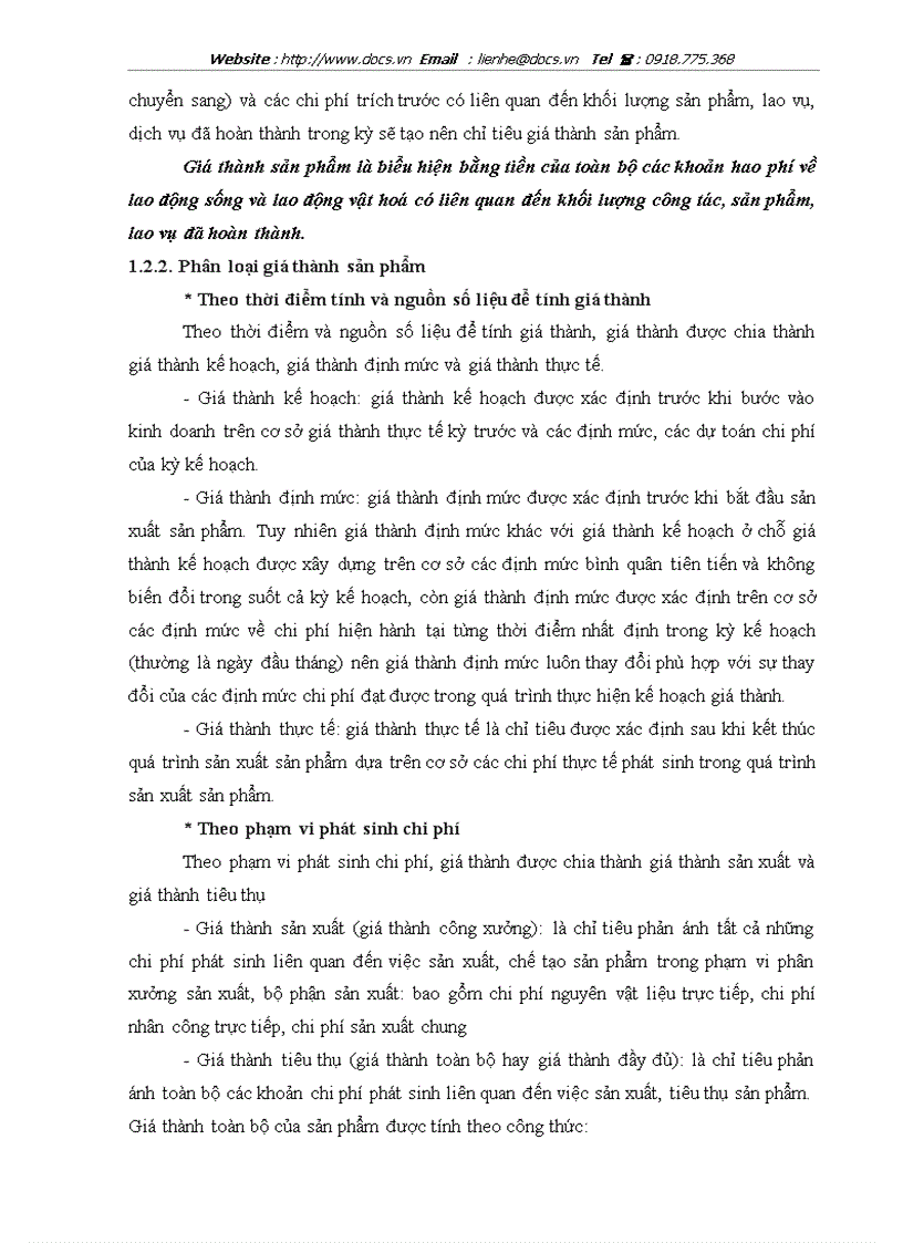 image for page Hoàn thiện kế toán chi phí sản xuất và tính giá thành sản phẩm tại công ty cổ phần công nghiệp thương mại Sông Đà
