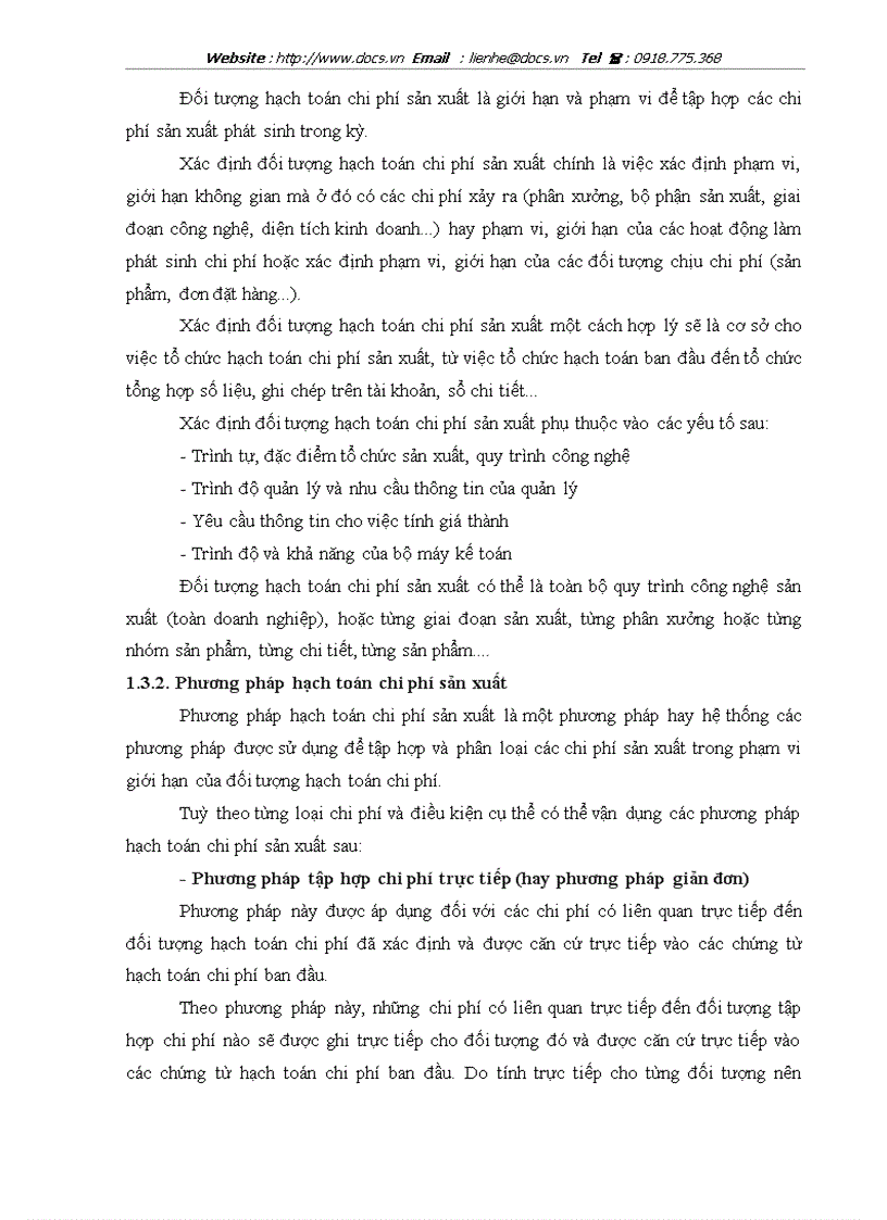 image for page Hoàn thiện kế toán chi phí sản xuất và tính giá thành sản phẩm tại công ty cổ phần công nghiệp thương mại Sông Đà
