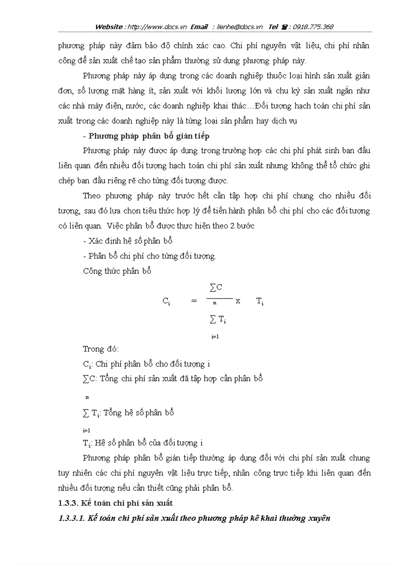 image for page Hoàn thiện kế toán chi phí sản xuất và tính giá thành sản phẩm tại công ty cổ phần công nghiệp thương mại Sông Đà