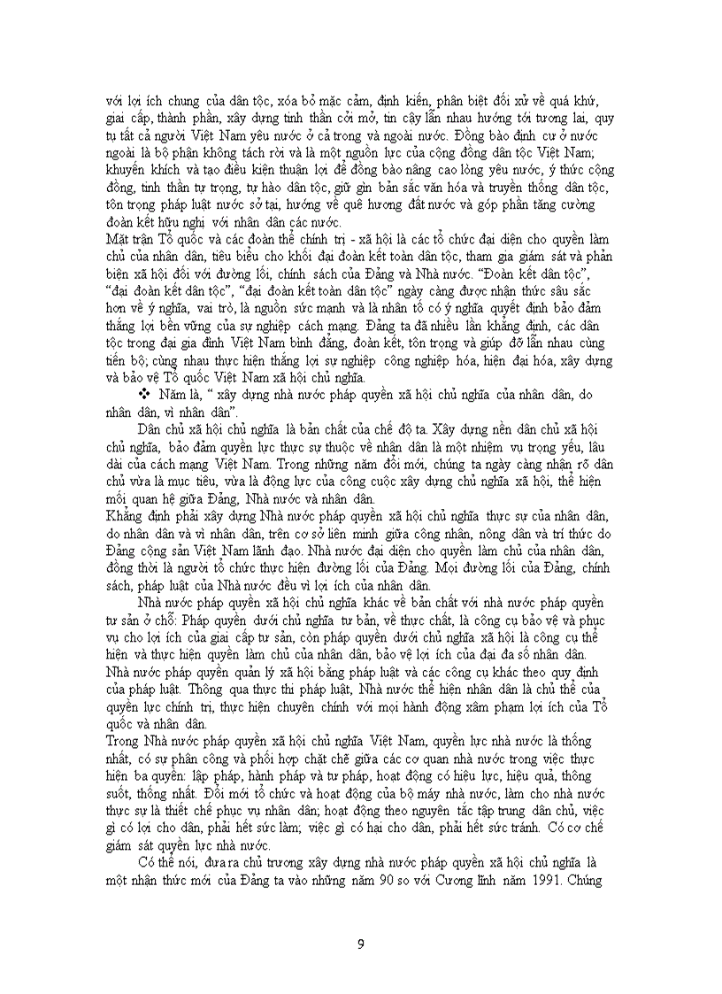 image for page Cương lĩnh năm 1991 đại hội vii đã được đại hội x năm 2006 của đảng bổ sung và phát triển như thế nào