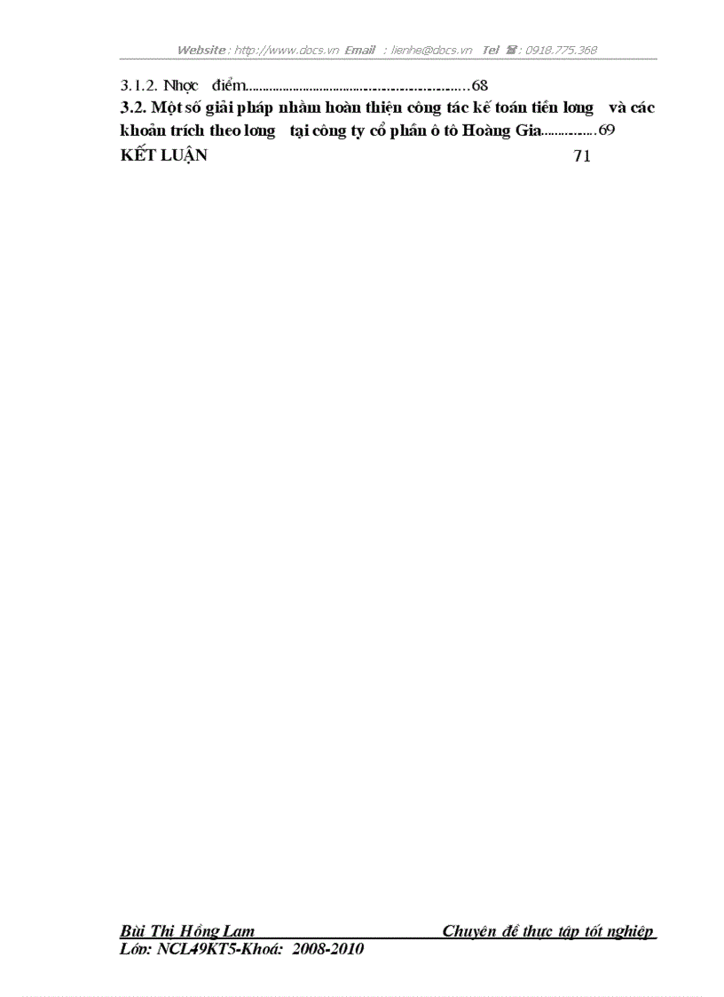 image for page Kế toán tiền lương và các khoản trích theo lương tại CÔNG TY CỔ PHẦN Ô TÔ HOÀNG GIA