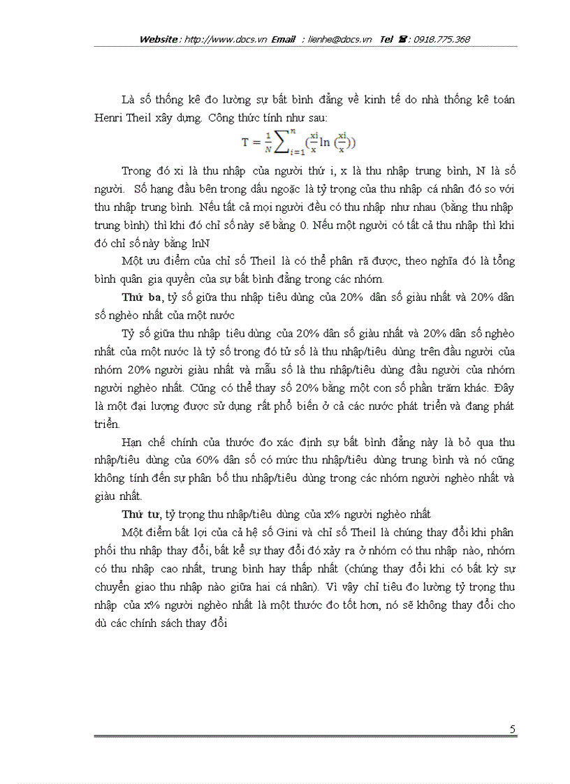 image for page Vấn đề tăng trưởng kinh tế và bất bình đẳng thu nhập