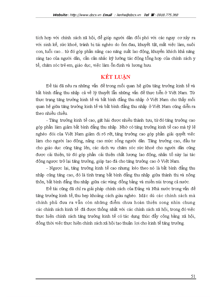 image for page Vấn đề tăng trưởng kinh tế và bất bình đẳng thu nhập