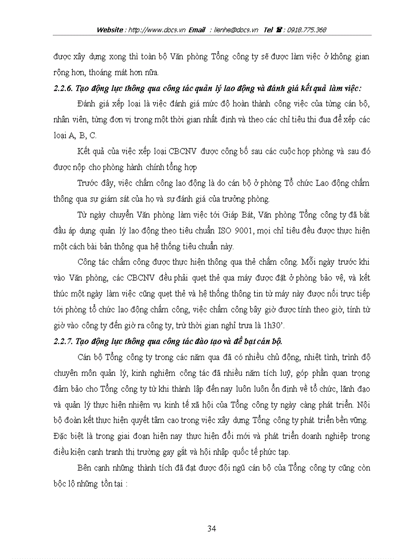 image for page Thực trạng và một số giải pháp nhằm hoàn thiện công tác tạo động lực lao động tại Văn phòng Tổng công ty lâm nghiệp Việt Nam