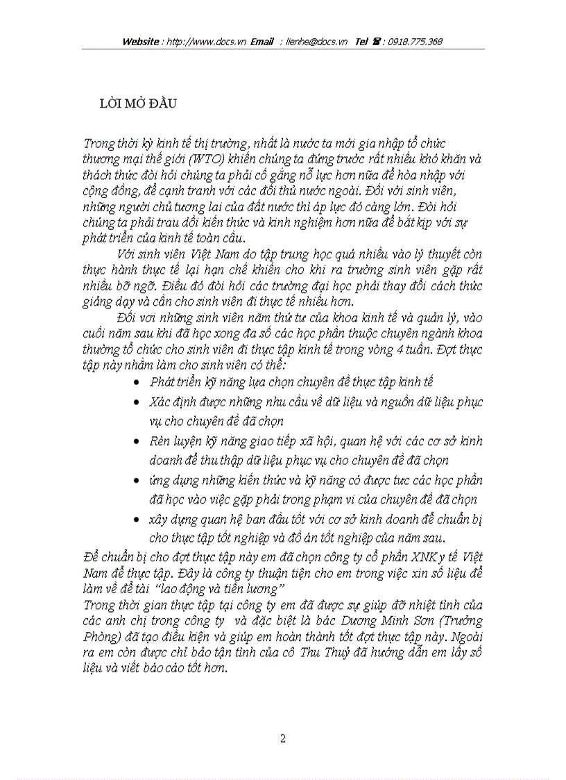 image for page Tại C ty CP XNK y tế VN VIMEDIMEX VN