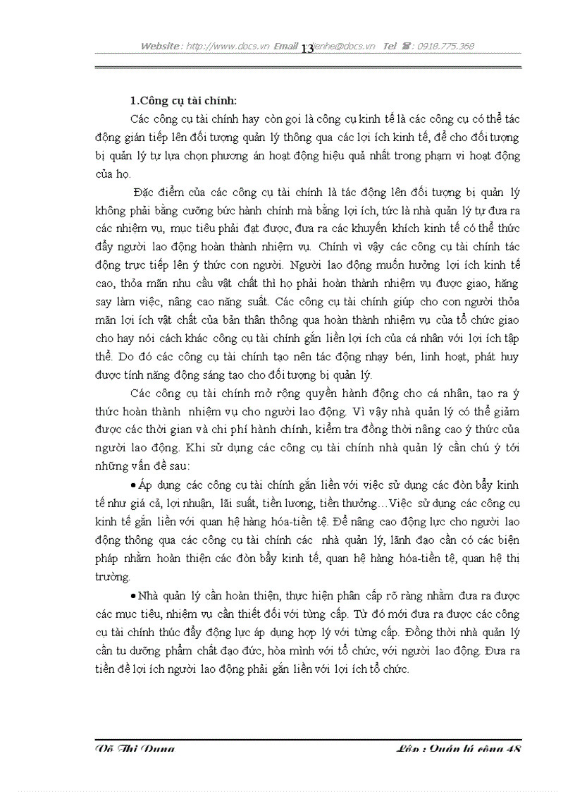 image for page Một số giải pháp nhằm hoàn thiện công cụ tạo động lực tại xí nghiệp kinh doanh nước sạch Đông Anh