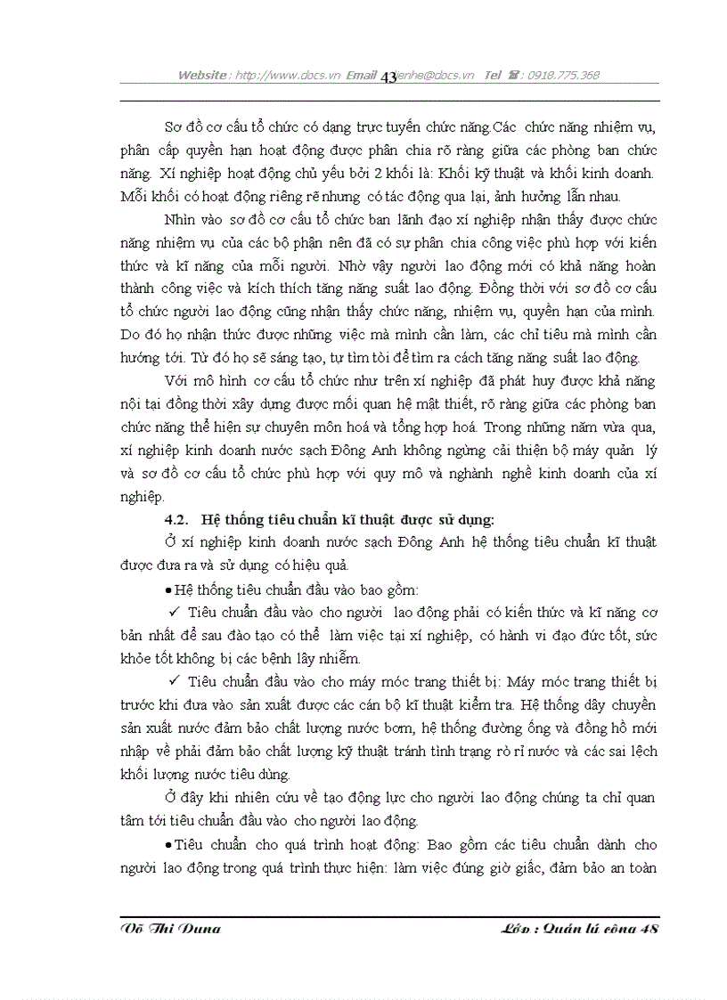 image for page Một số giải pháp nhằm hoàn thiện công cụ tạo động lực tại xí nghiệp kinh doanh nước sạch Đông Anh