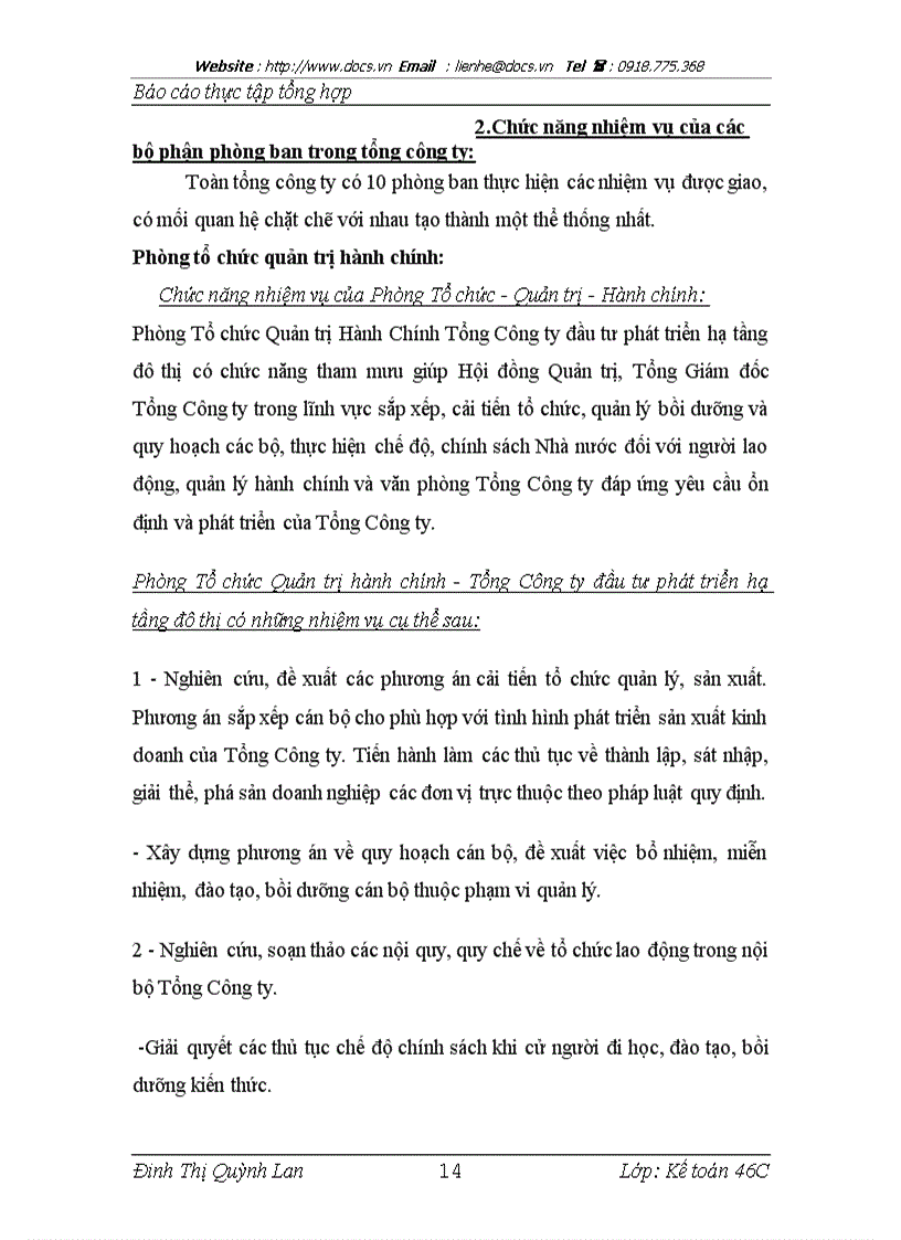 image for page Báo cáo tổng hợp tổng công ty đầu tư phát triển hạ tầng đô thị