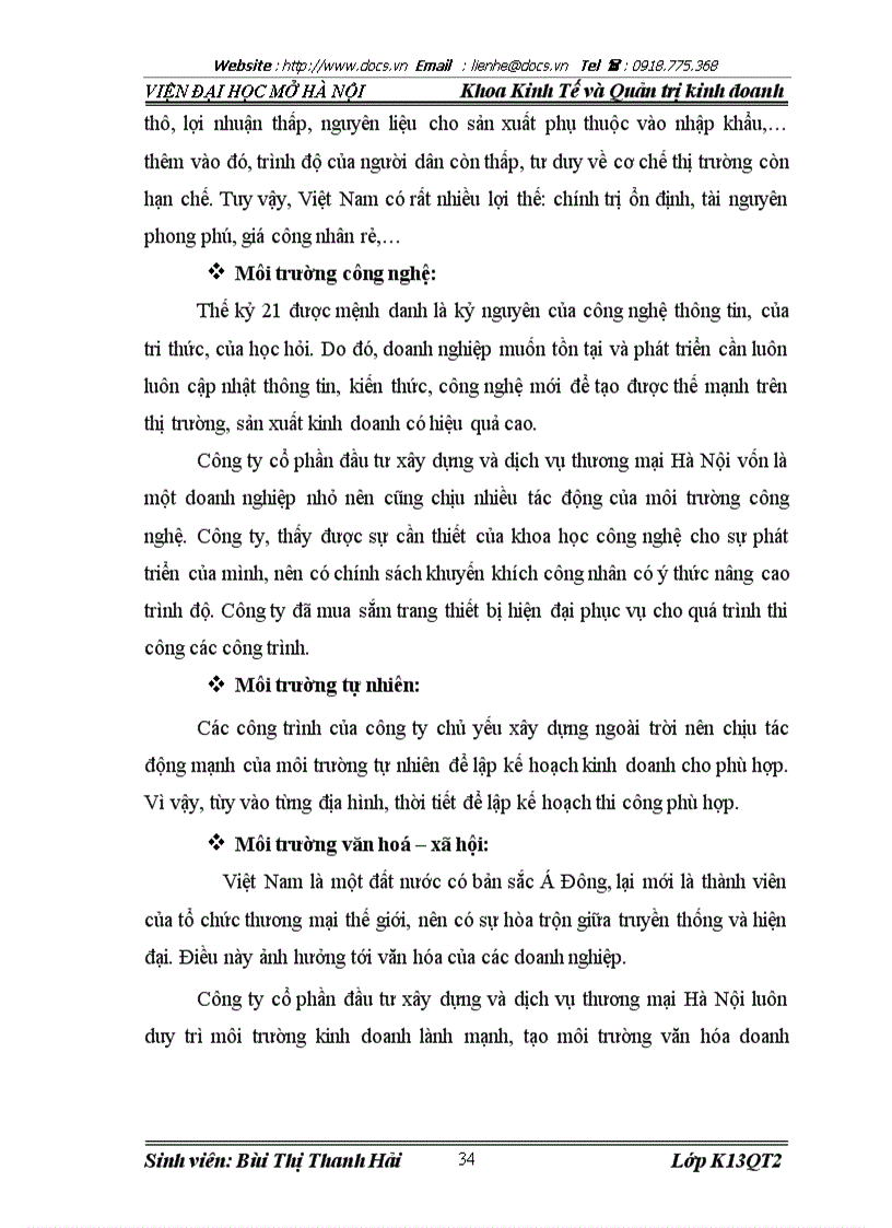 image for page Công ty cổ phần đầu tư xây dựng và dịch vụ thương mại Hà Nội