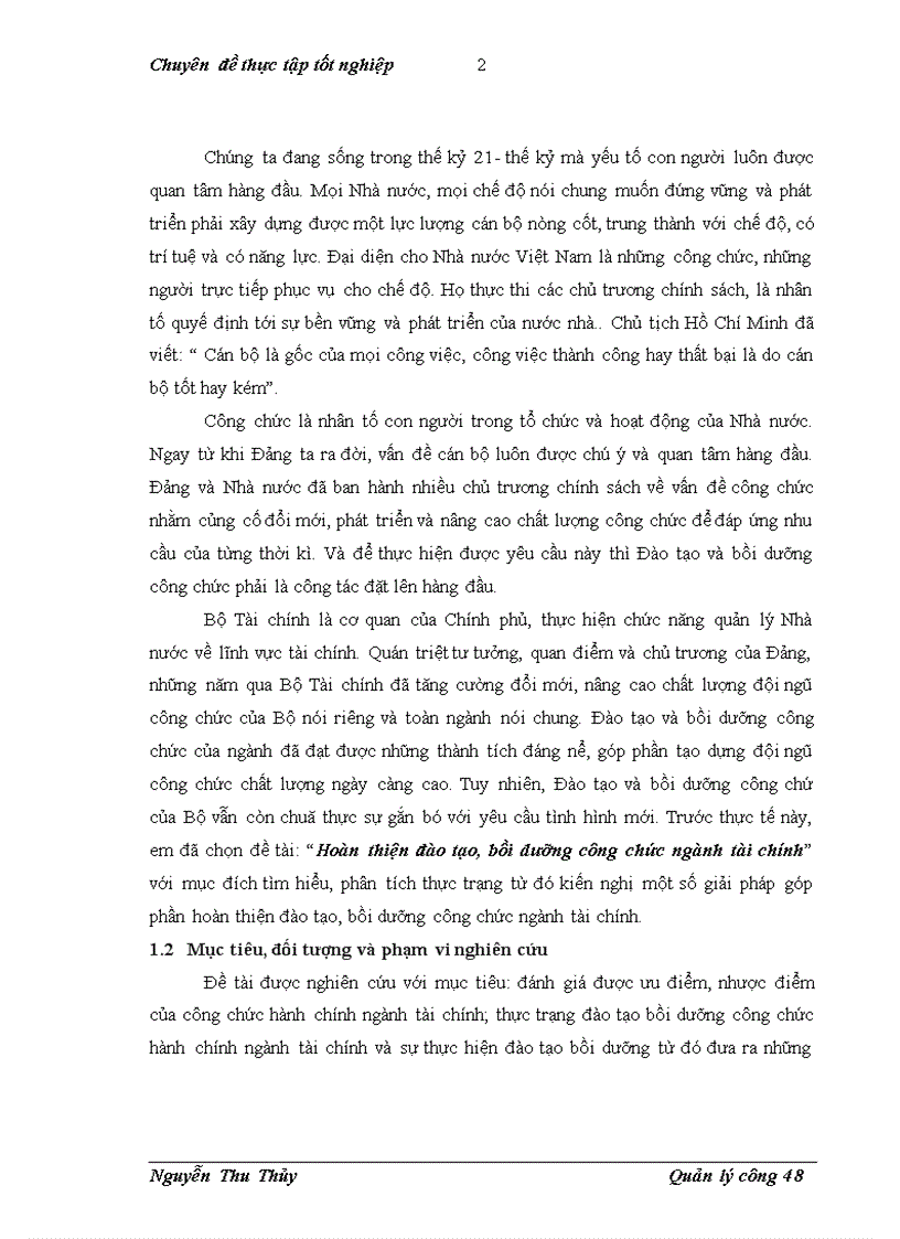 image for page Hoàn thiện đào tạo bồi dưỡng công chức ngành tài chính