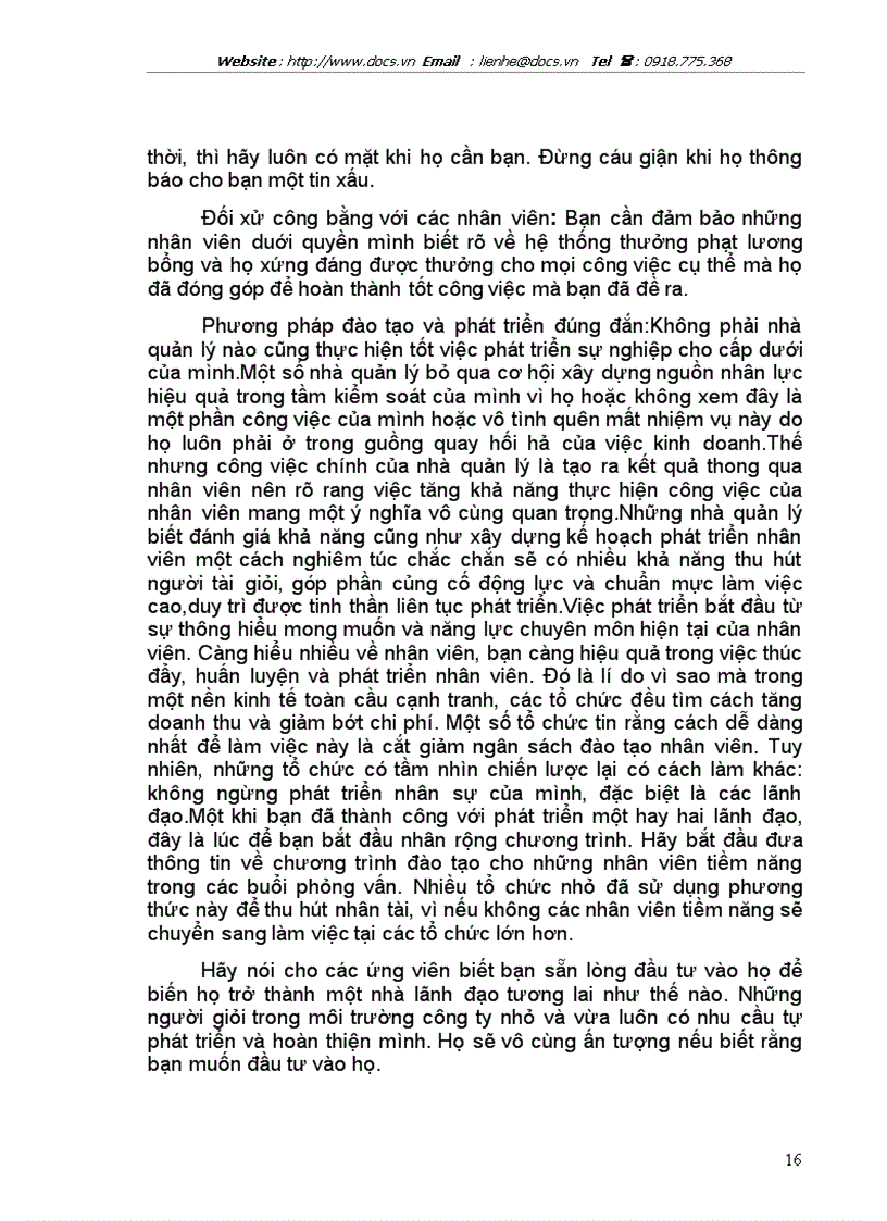 image for page Vai trò của người lãnh đạo C ty Trung Nguyên