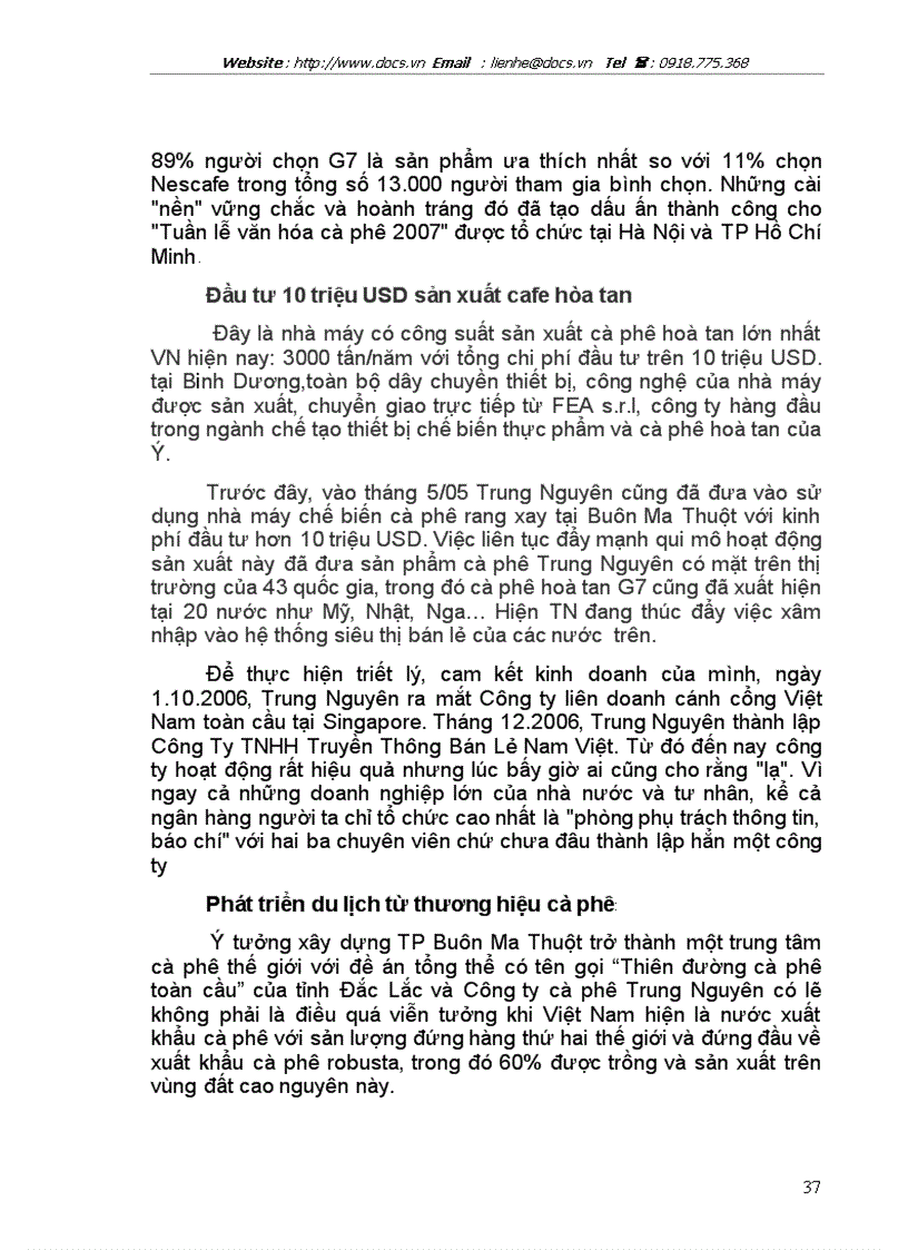 image for page Vai trò của người lãnh đạo C ty Trung Nguyên