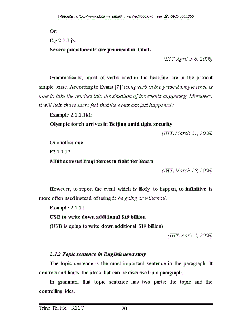 image for page Astudy on the structural features of English news story