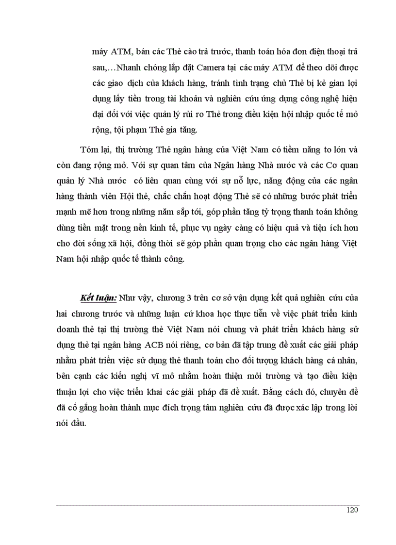 image for page Phát triển khách hàng sử dụng thẻ của ngân hàng Á Châu ACB