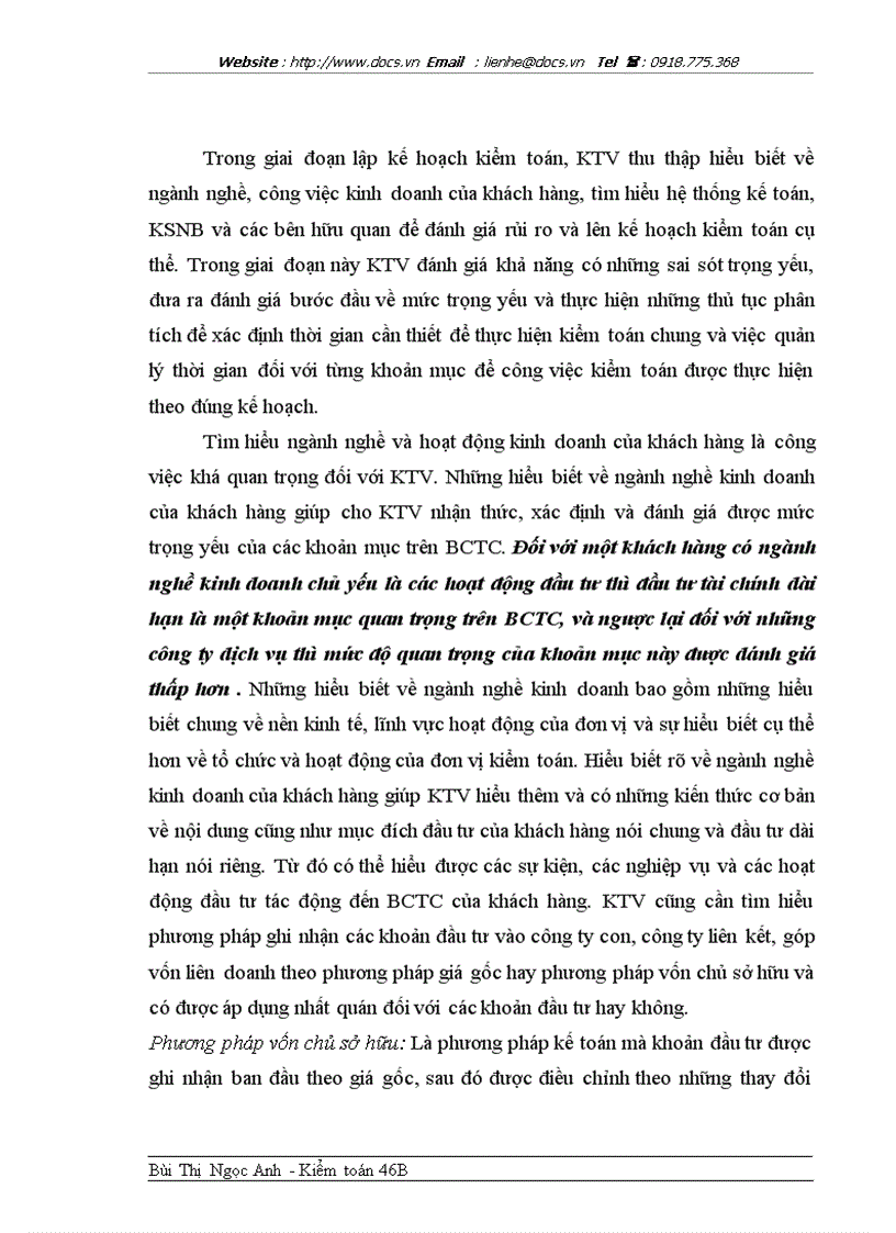 image for page Hoàn thiện quy trình kiểm toán các khoản đầu tư tài chính dài hạn do Công ty AASC thực hiện