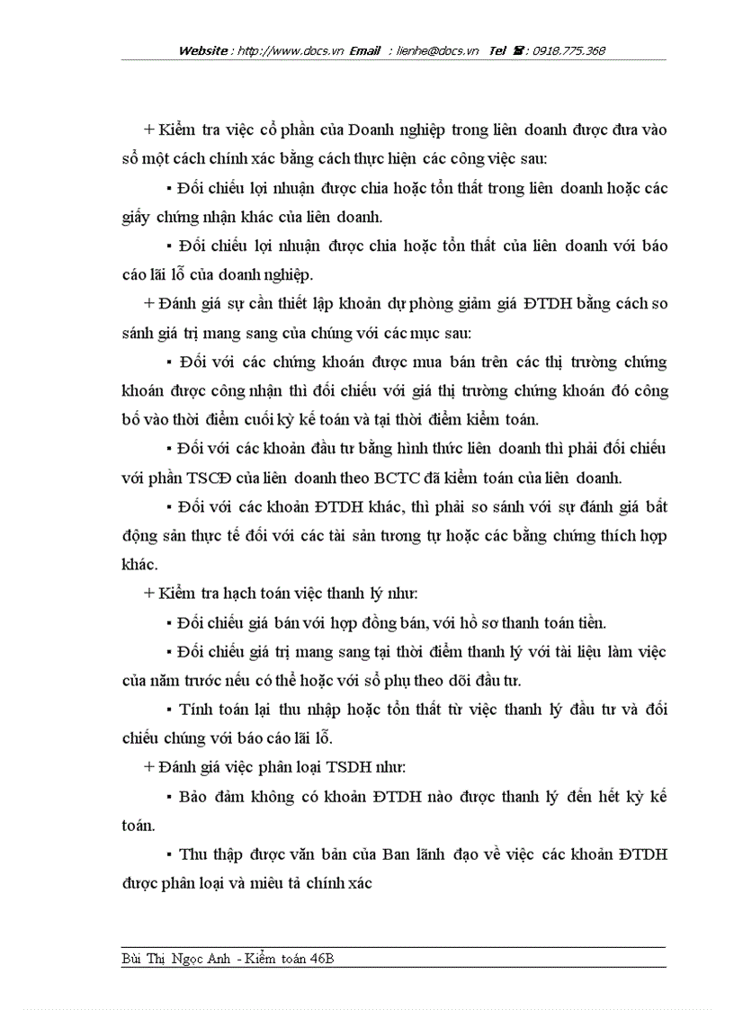 image for page Hoàn thiện quy trình kiểm toán các khoản đầu tư tài chính dài hạn do Công ty AASC thực hiện