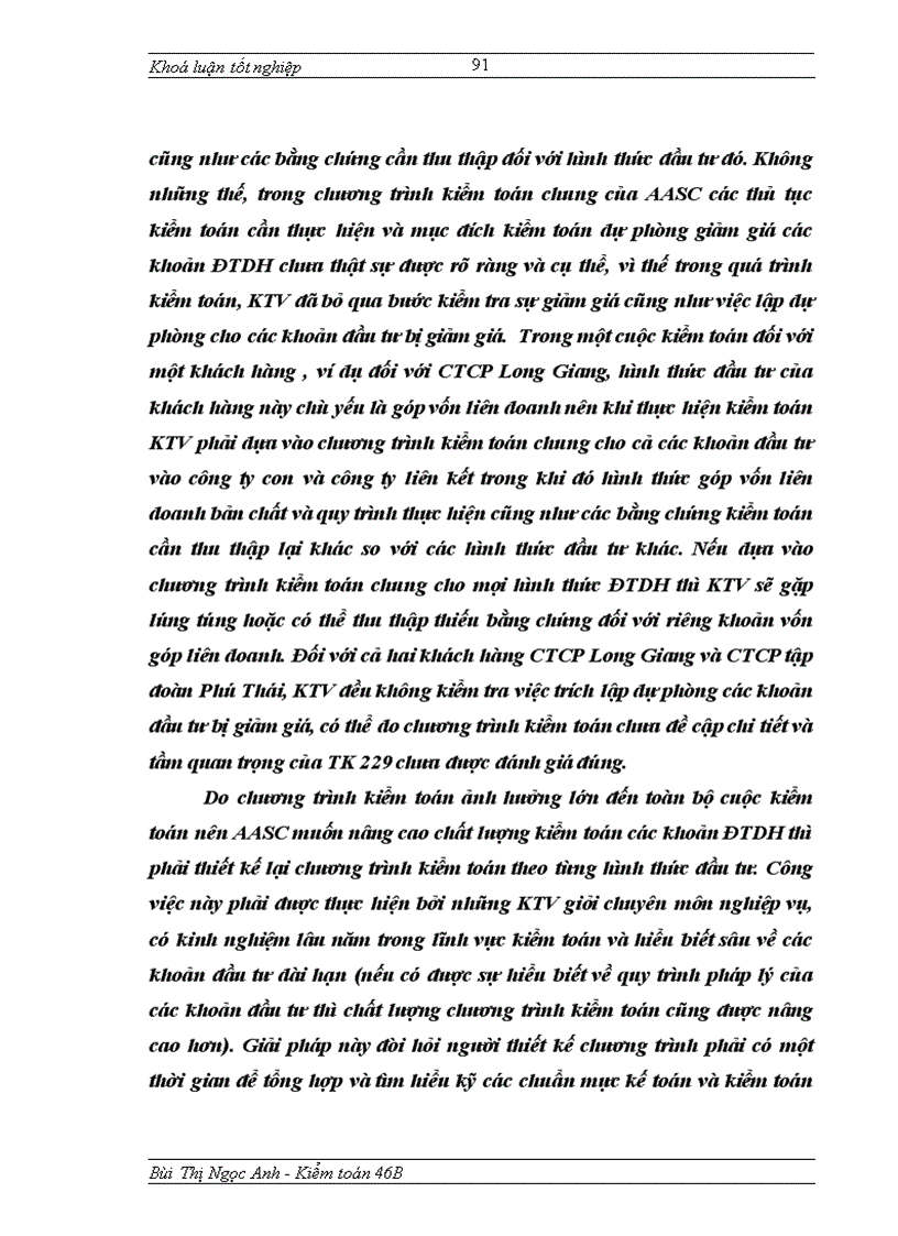 image for page Hoàn thiện quy trình kiểm toán các khoản đầu tư tài chính dài hạn do Công ty AASC thực hiện