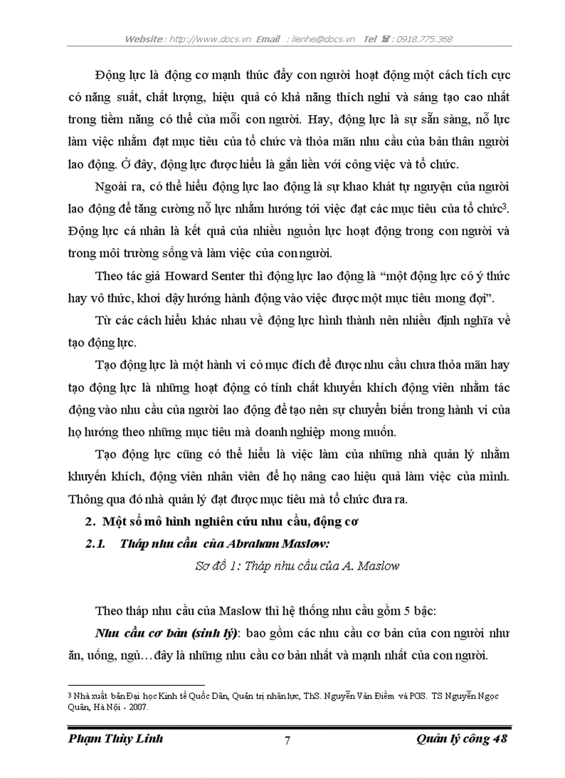 image for page Giải pháp tạo động lực cho người lao động tại công ty cổ phần Pin Hà Nội