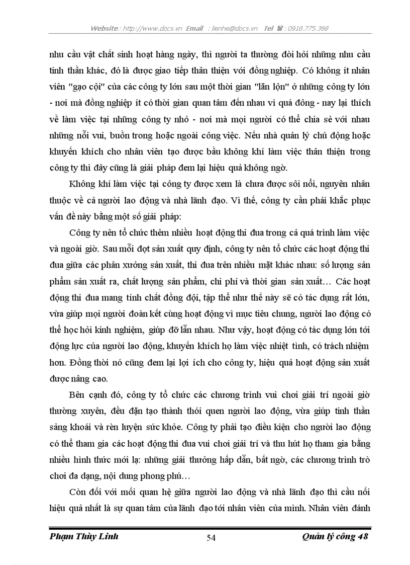 image for page Giải pháp tạo động lực cho người lao động tại công ty cổ phần Pin Hà Nội