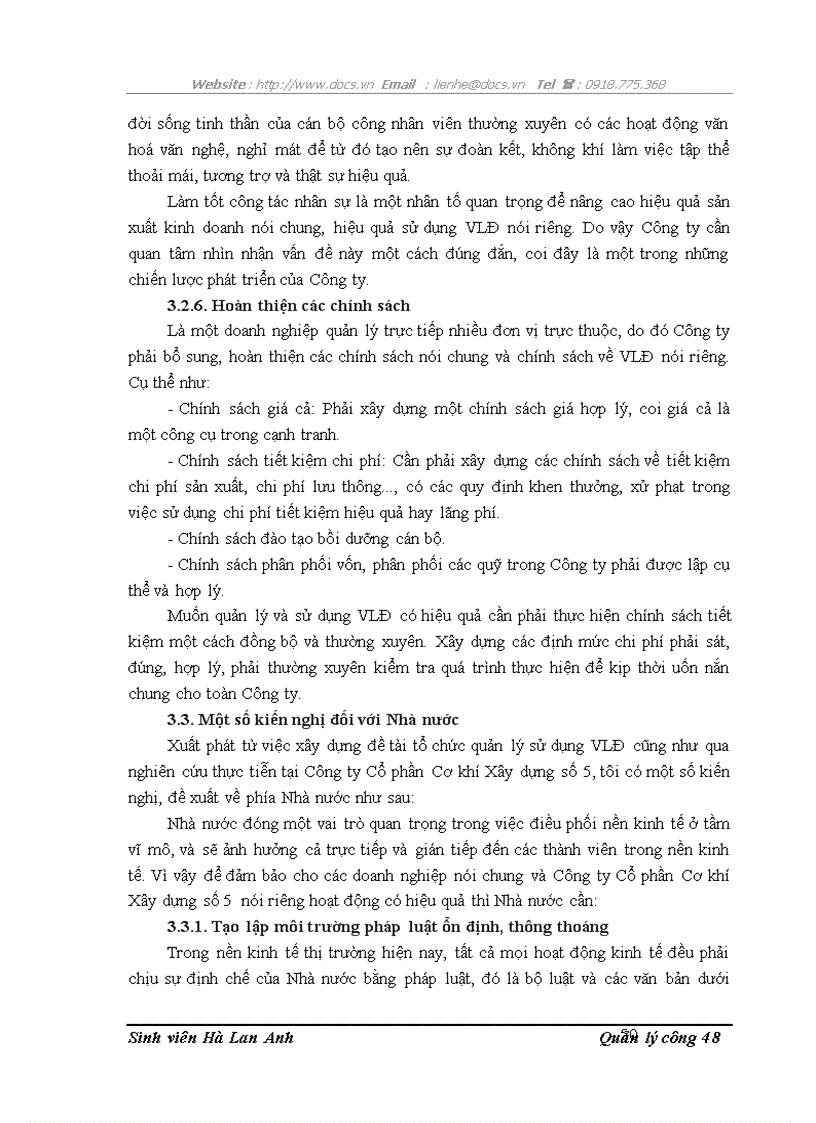 image for page Một số biện pháp nâng cao hiệu quả sử dụng vốn lưu động tại Công ty Cổ phần Cơ khí Xây dựng số 5
