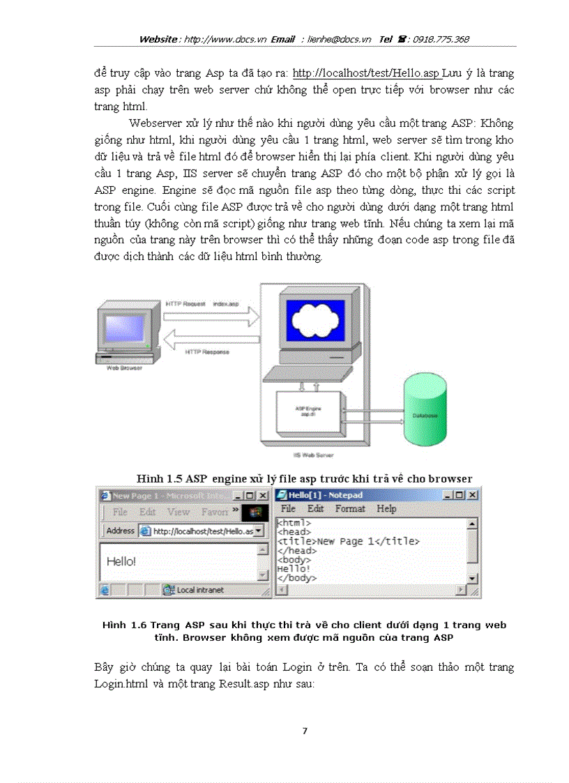 image for page Ngôn ngữ lập trình web động ASP
