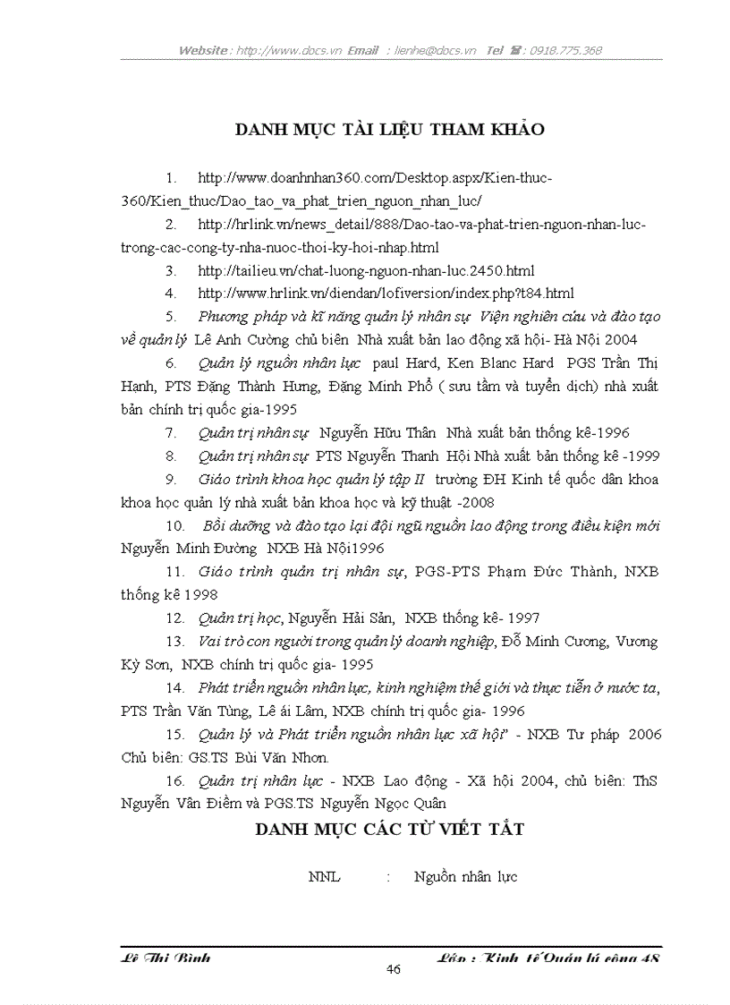 image for page Đào tạo và phát triển nguồn nhân lực tại Trung tâm Công nghệ thông tin thuộc Sở Tài nguyên và Môi trường thành phố Hà Nội