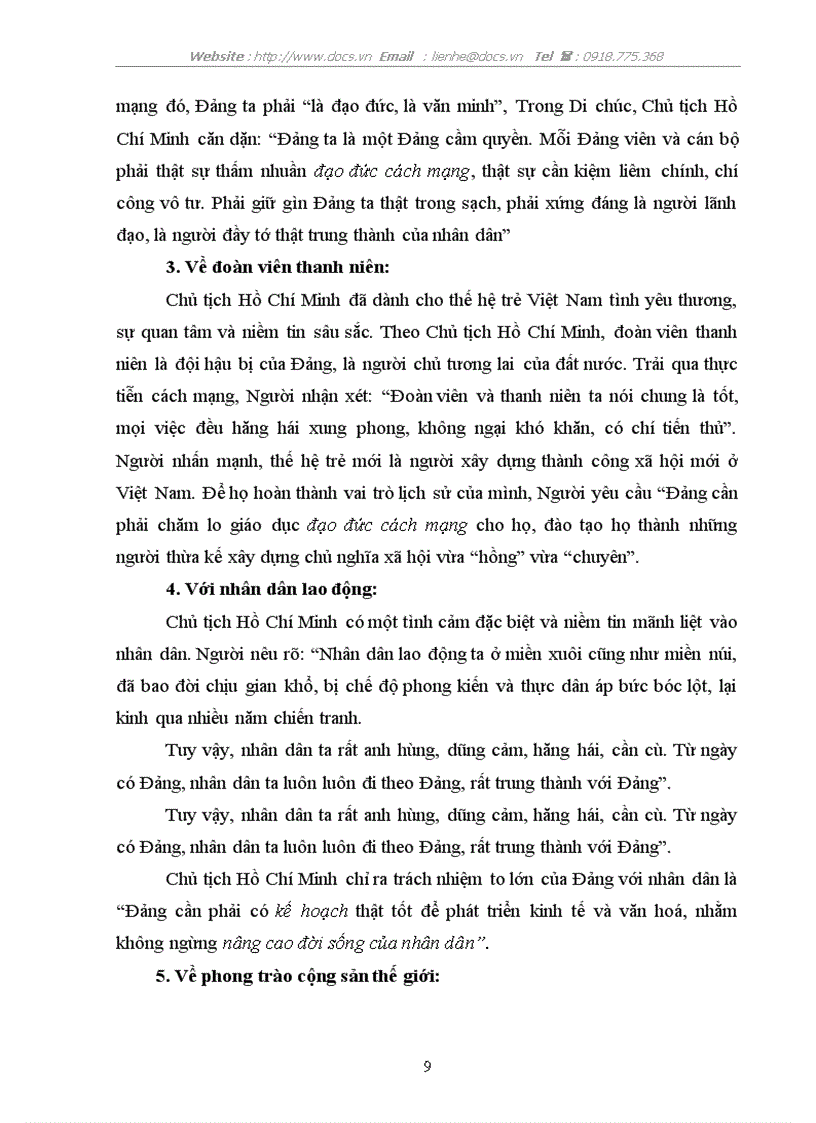 image for page Tìm hiểu nội dung và giá trị trong di chúc của chủ tịch hồ chí minh